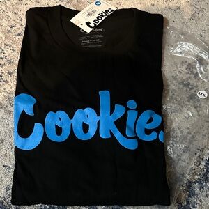 Cookie Black and Blue Men's Short Sleeve Tee